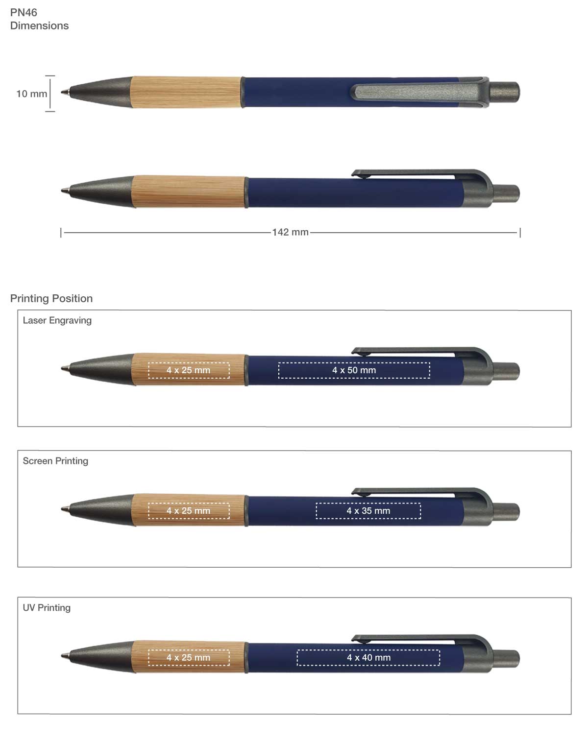 Pen Printing Details Pen Printing Details
